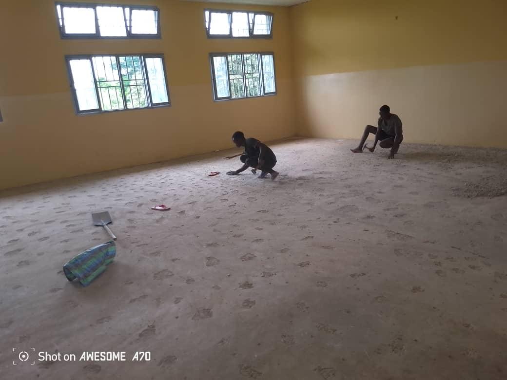 Salle des professeurs du Collège Kubama (CMS) avant rénovation